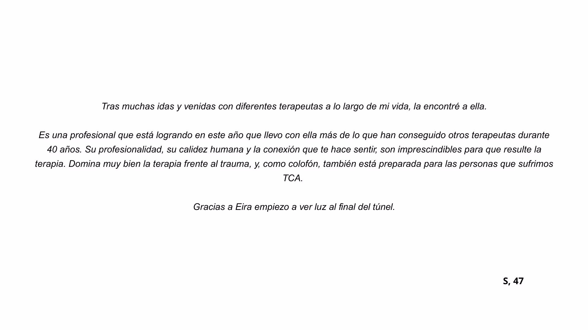 terapia online tca trauma